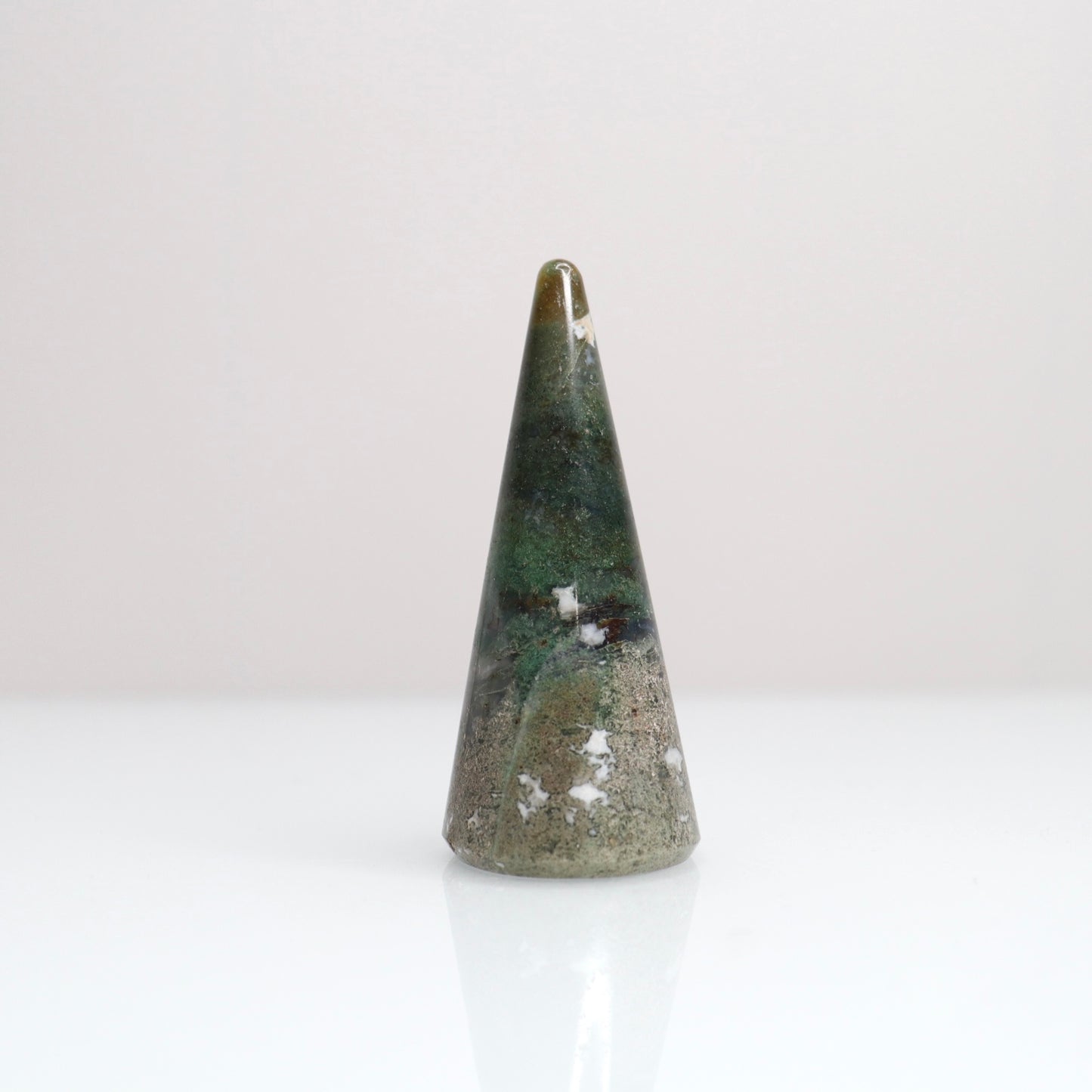 Moss Agate Ring Holder 8