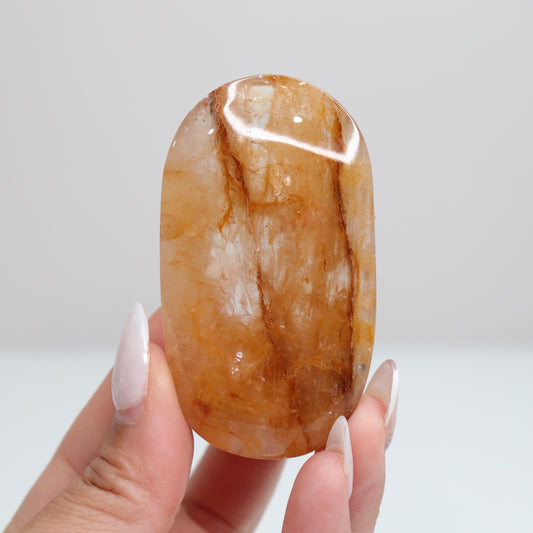 Golden Healer Palm Stone 35*