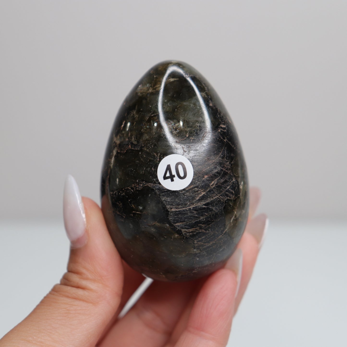 Labradorite Egg | 40