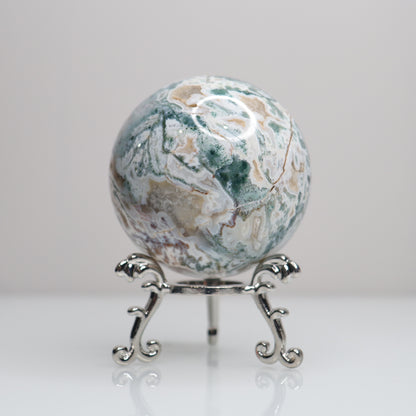Moss Agate Sphere | 8