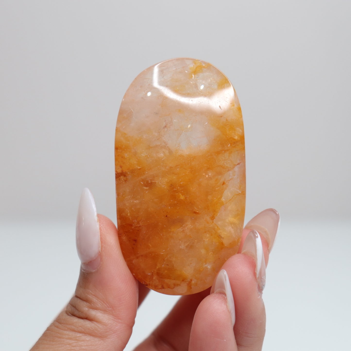 Golden Healer Palm Stone 22