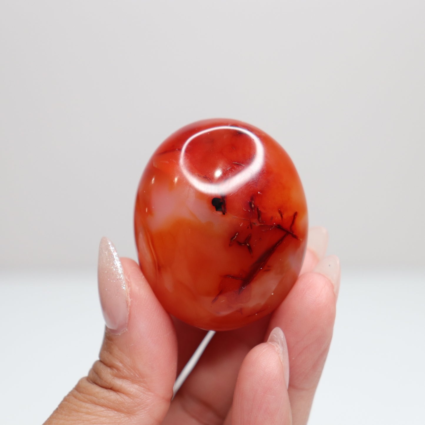 Carnelian Palm Stone 83