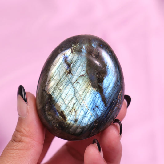 Labradorite Palm Stone | 15