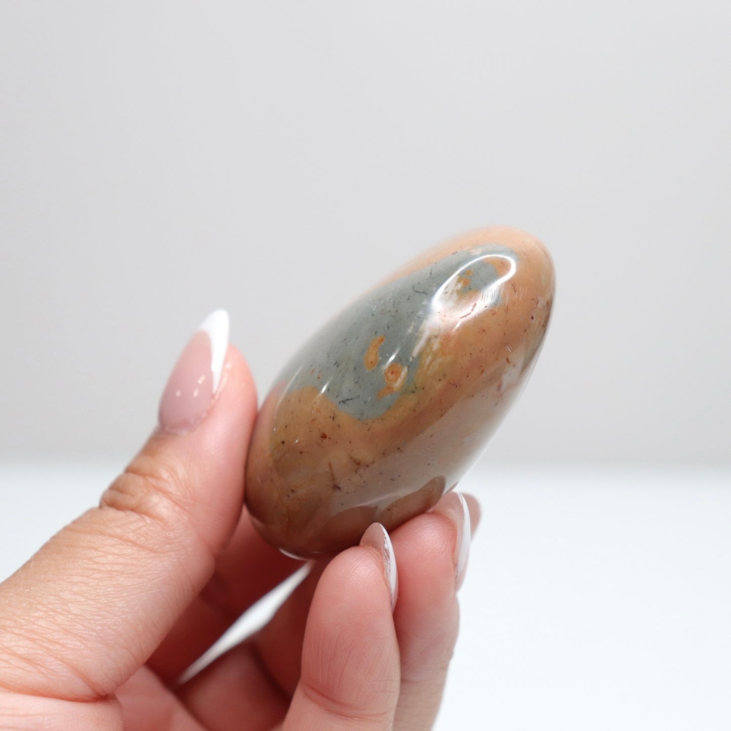 Polychrome Jasper Palm Stone | 20