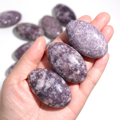 Lepidolite Palm Stones