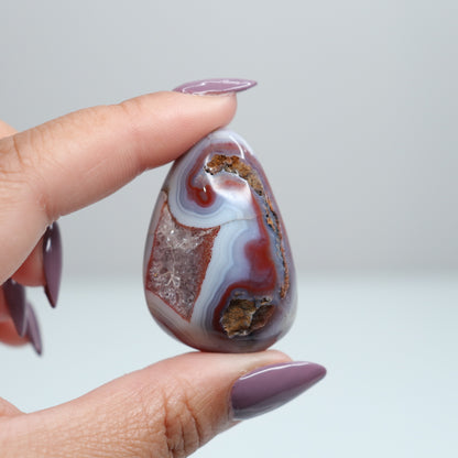 Malawi Agate Palm Stone 003