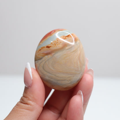 Polychrome Jasper Palm Stone | 1