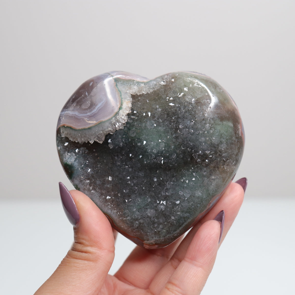 Amethyst Heart 13*