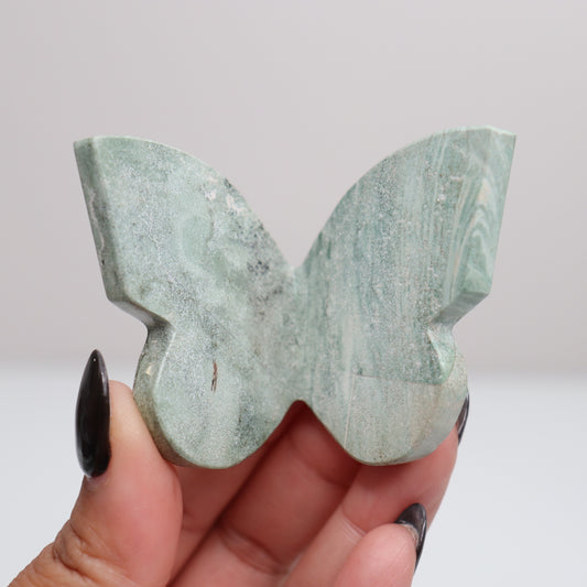 Green Sardonyx Butterly 9