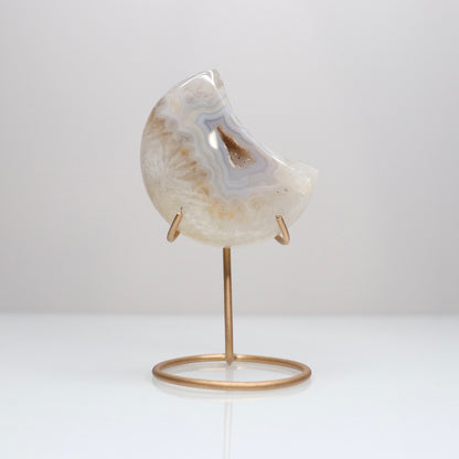 Druzy Agate Moon | A