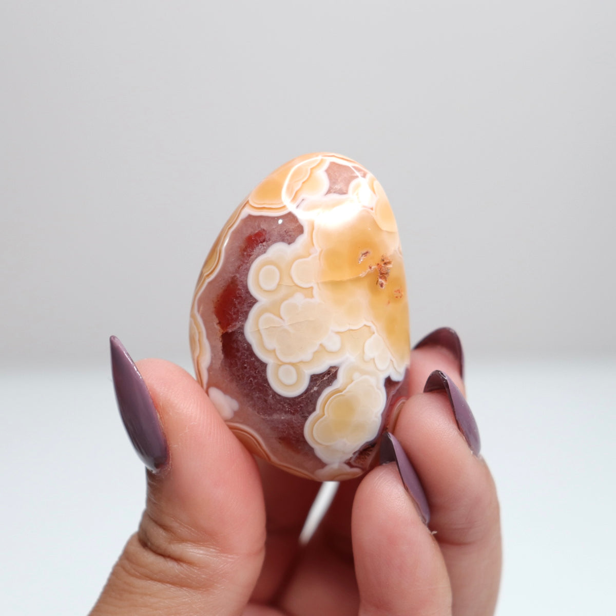 Malawi Agate Palm Stone 022