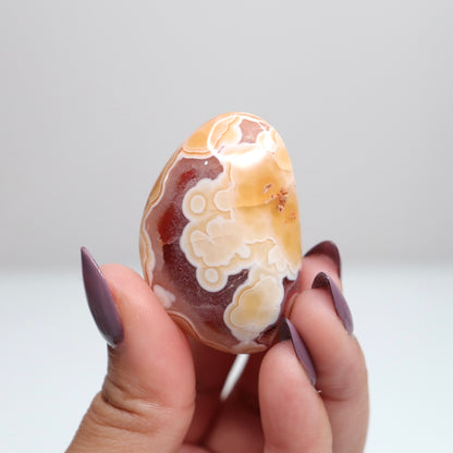Malawi Agate Palm Stone 022