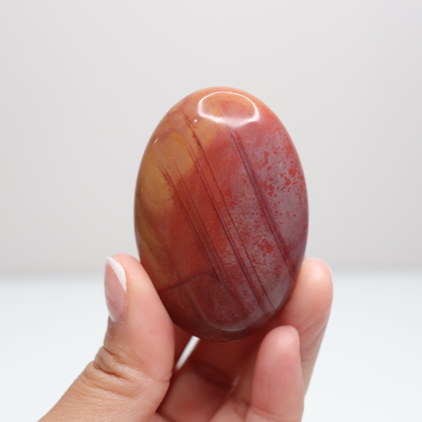 Rainbow Jasper Palm Stone | 21