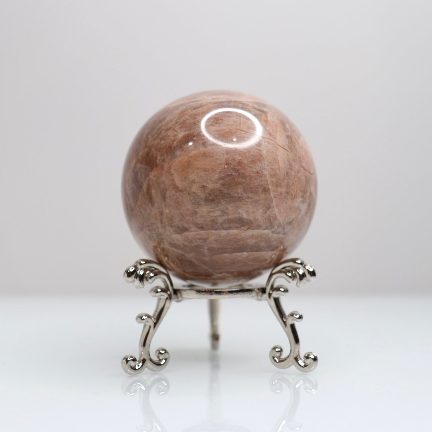 Peach Moonstone Sphere | 55*