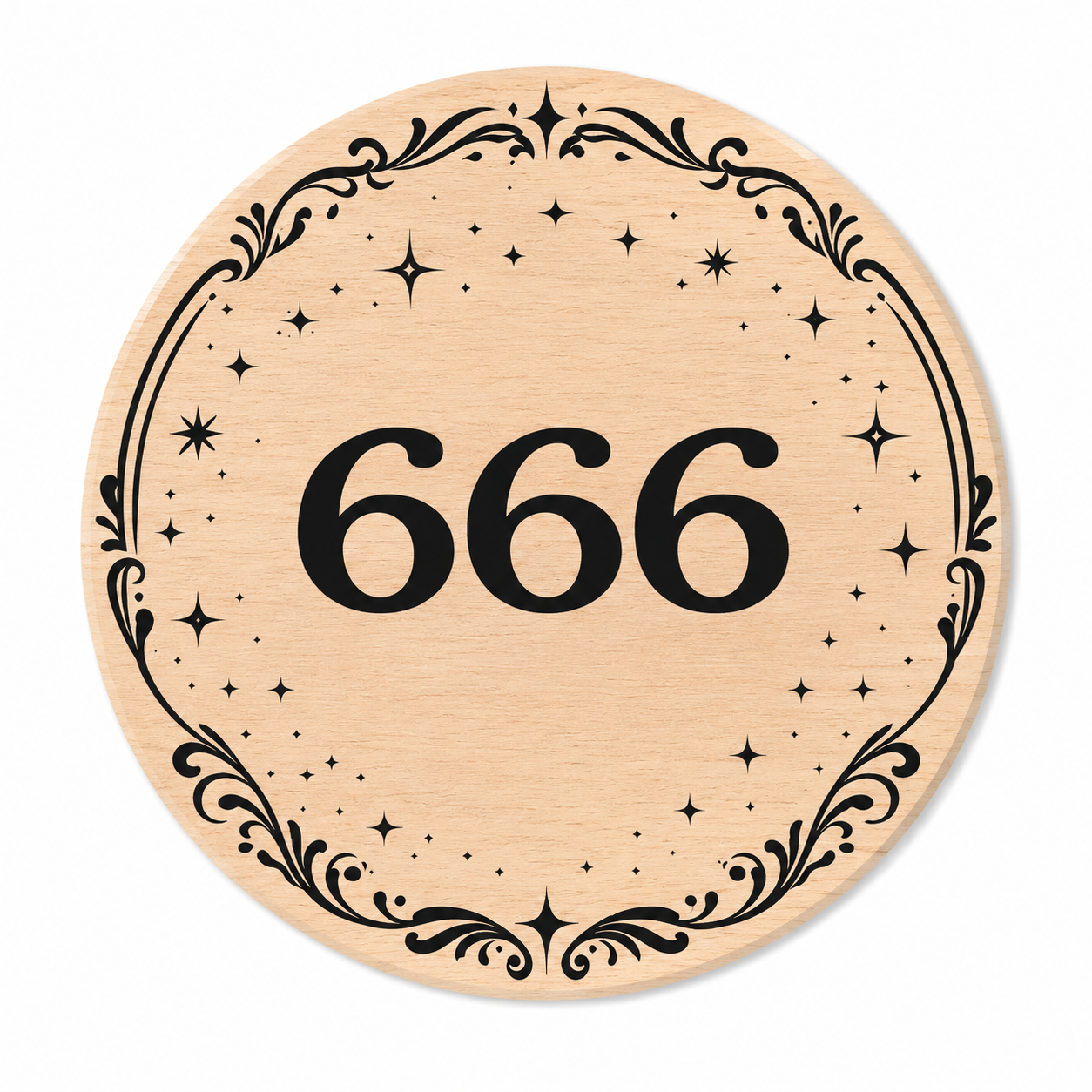 Angel No. 666 Coin