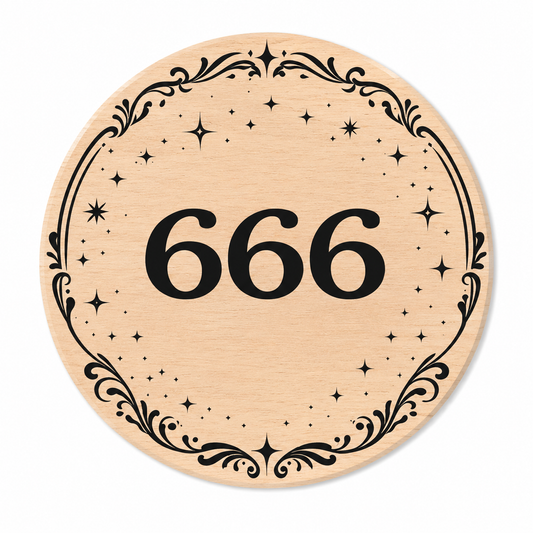 Angel No. 666 Coin