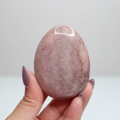 Pink Amethyst Palm Stone | 30