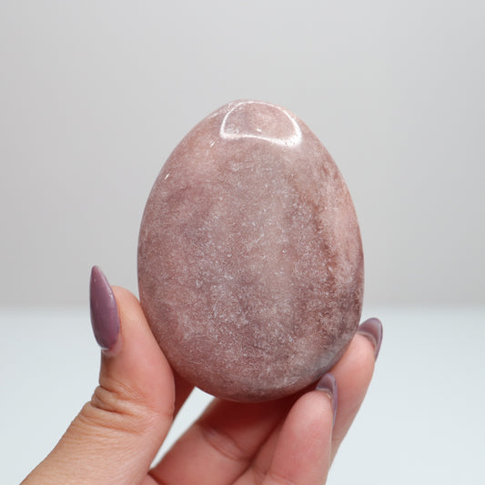 Pink Amethyst Palm Stone | 30