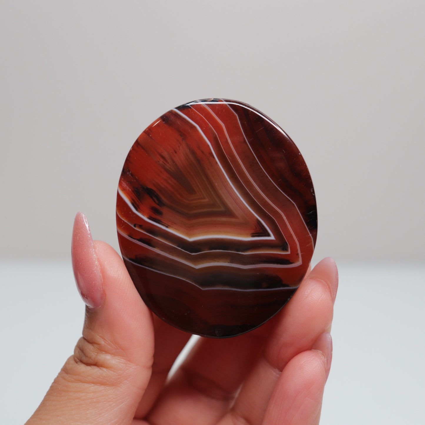Sardonyx Palm Stone 60