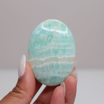Caribbean Calcite Palm Stone | J