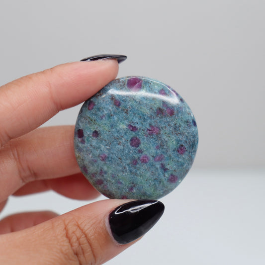 Ruby Kyanite Flat Stone 38