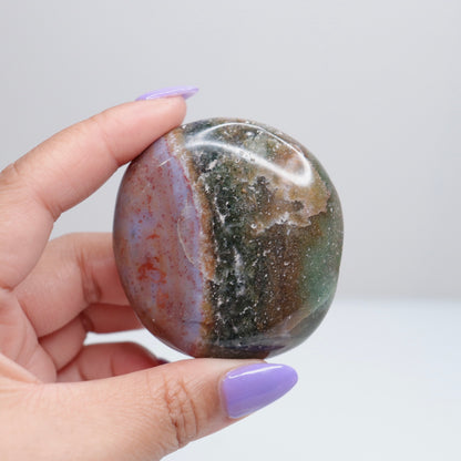 Ocean Jasper Palm Stone | 30
