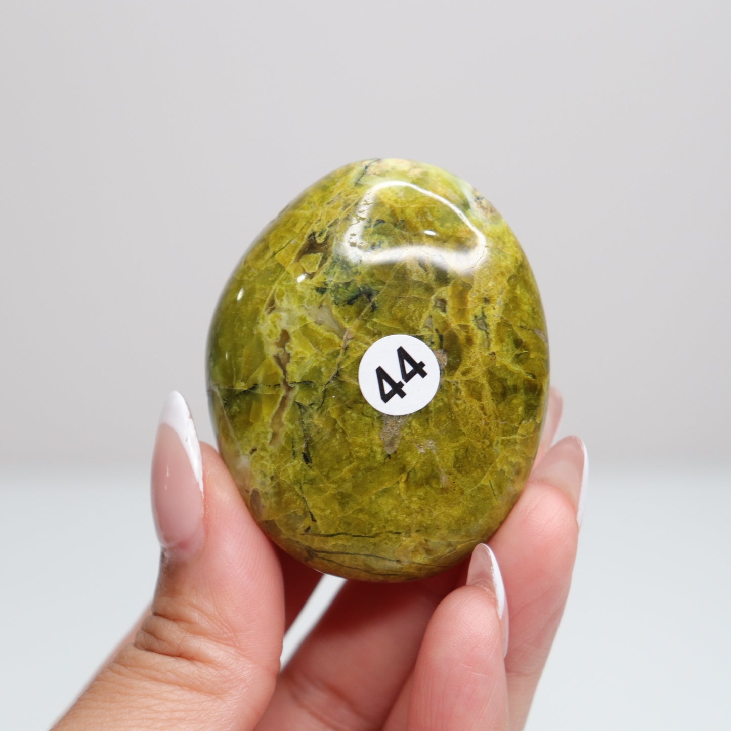 Green Opal Palm Stone 44