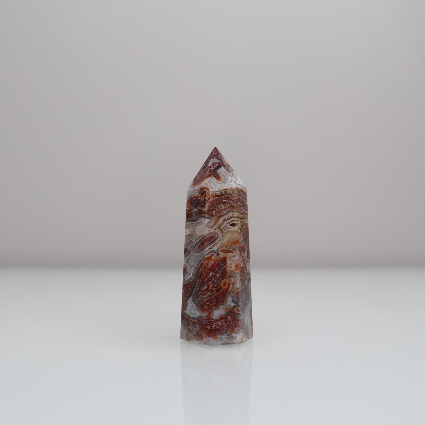 Crazy Lace Agate Tower 19