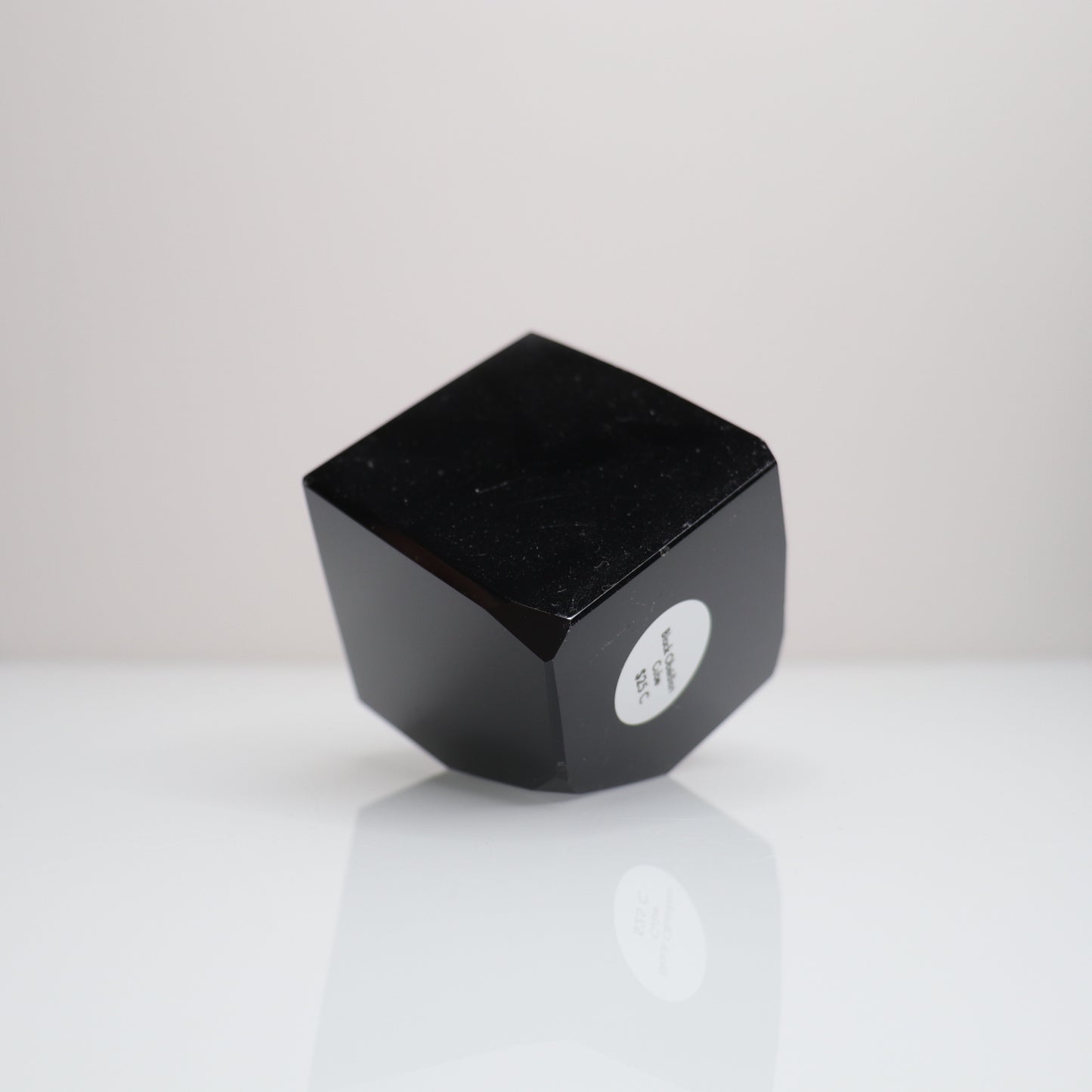 Black Obsidian Cube | 3