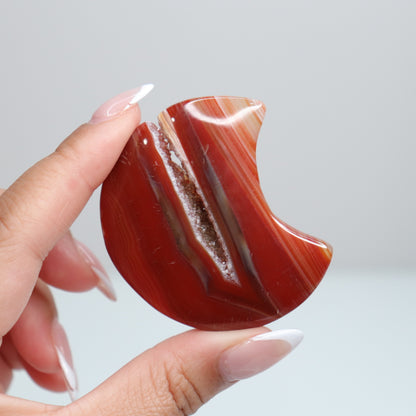 Carnelian Agate Moon 22