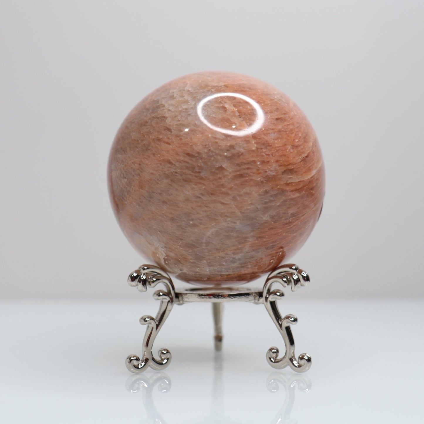 Peach Moonstone Sphere | 56