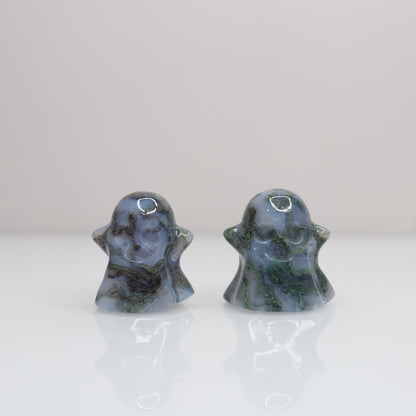 Moss Agate Mini Ghosts | You Choose