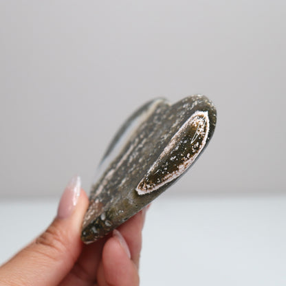 Ocean Jasper Heart | J