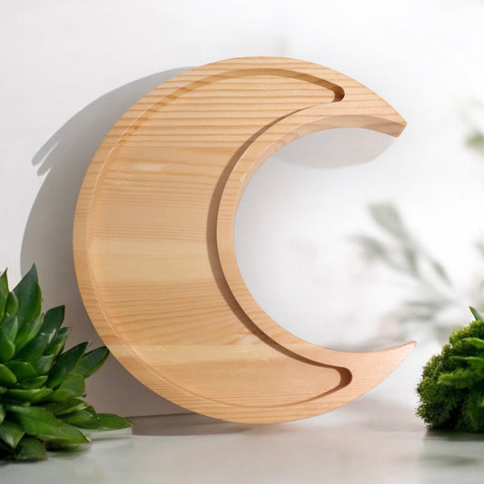 Wooden Moon Bowls