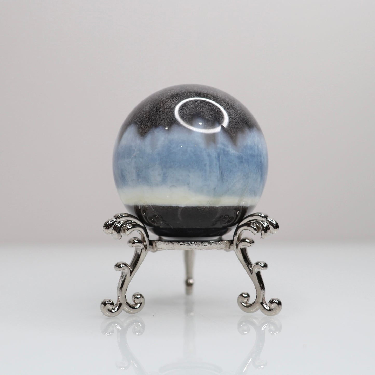 Blue Opal Sphere 8