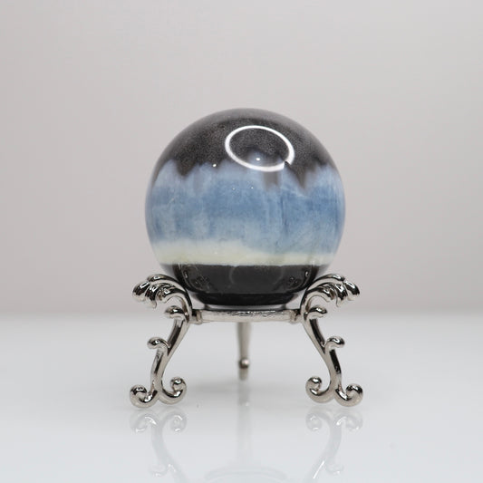 Blue Opal Sphere 8