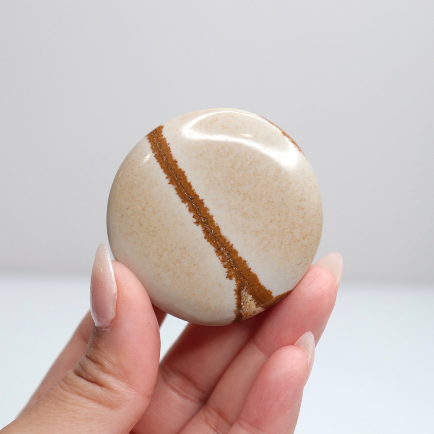 Picture Jasper Flat Stone | 32