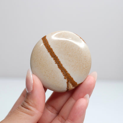 Picture Jasper Flat Stone | 32