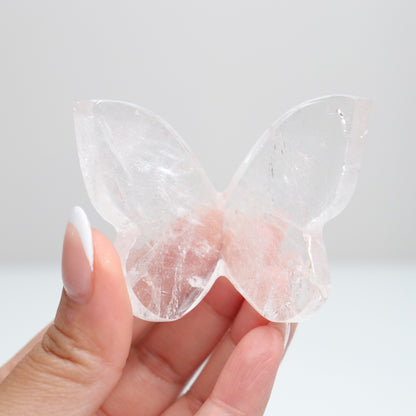 Clear Quartz Butterly H
