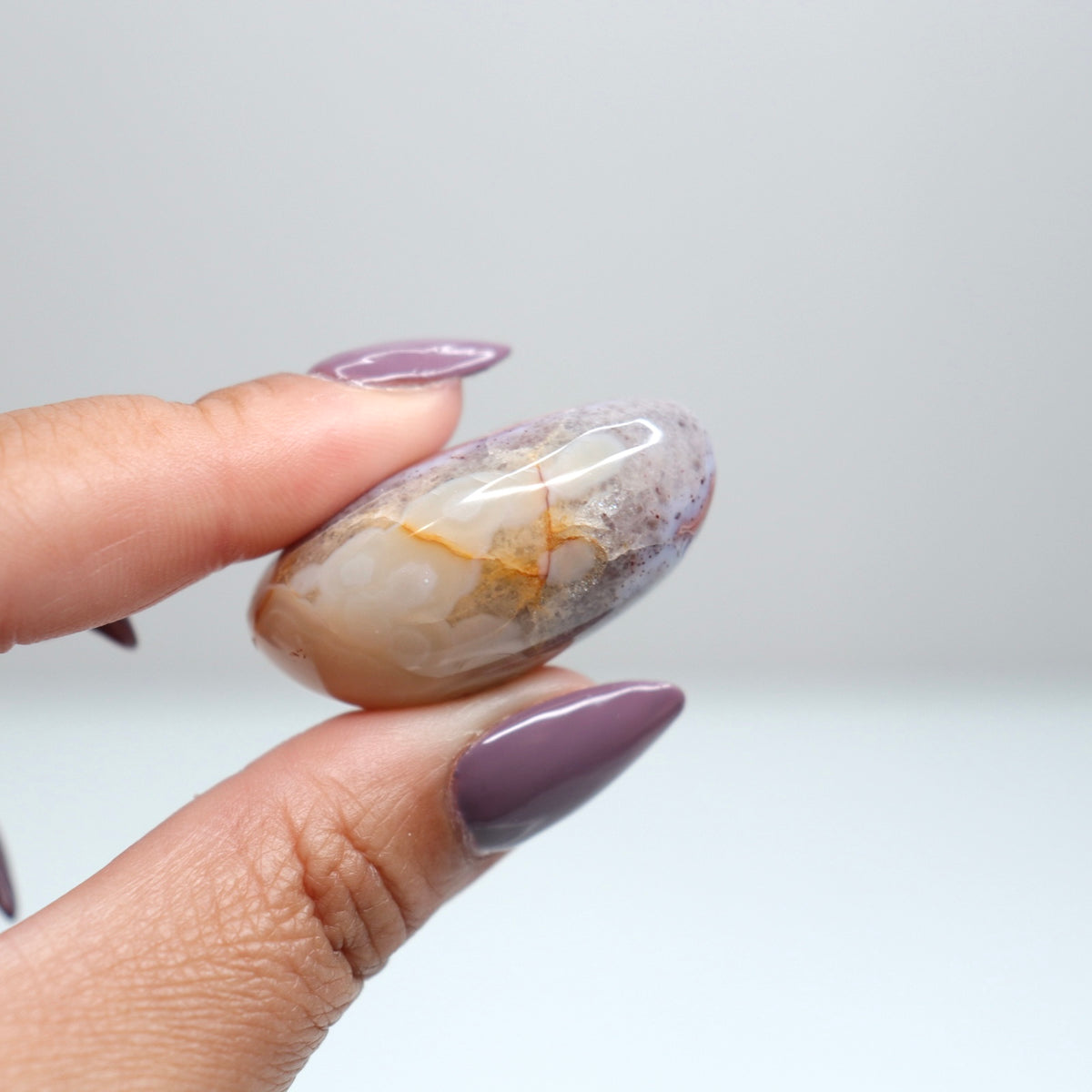 Malawi Agate Palm Stone 001