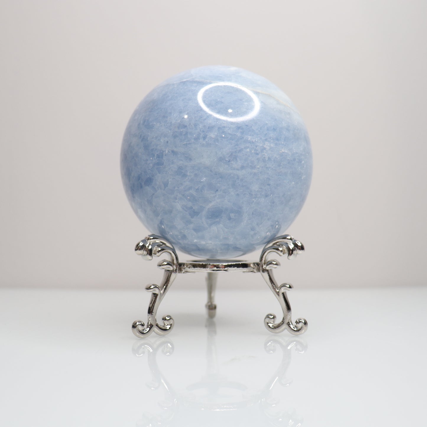 Blue Calcite Sphere