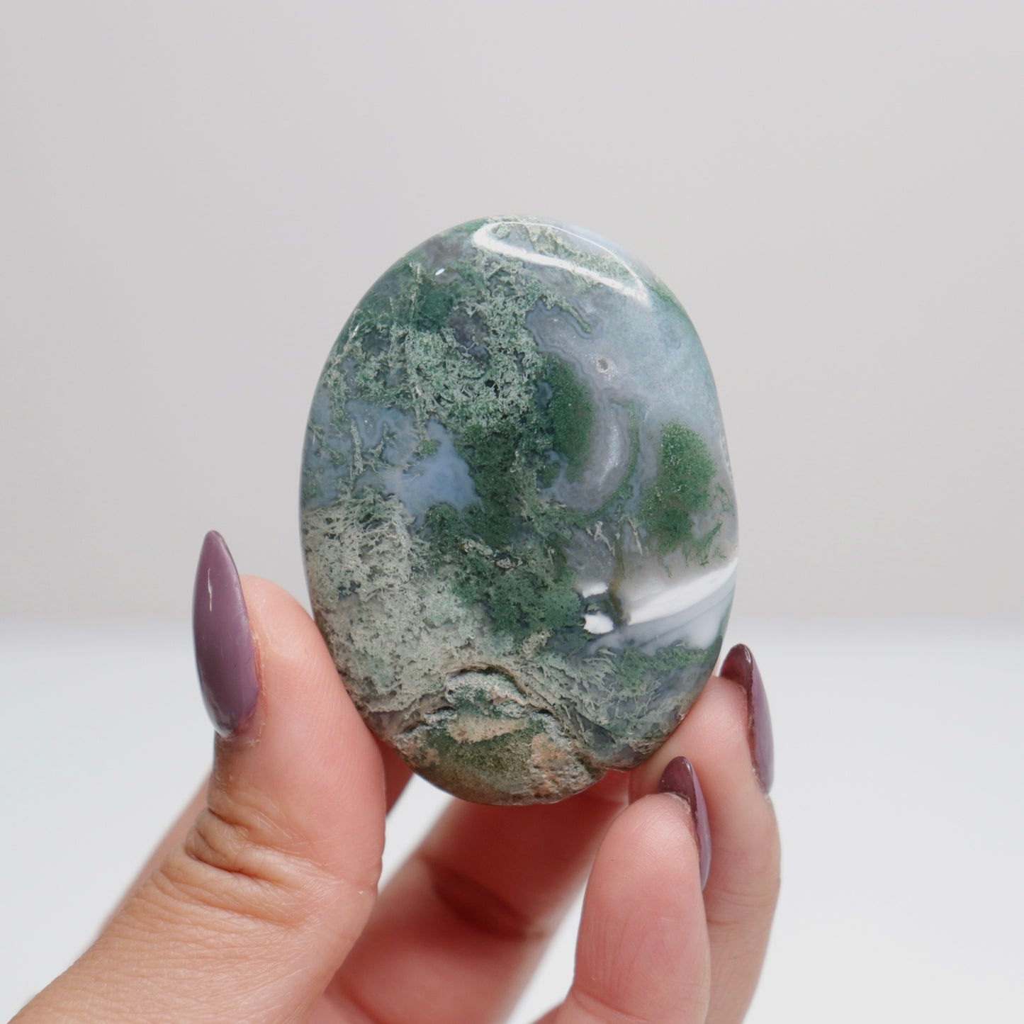 Moss Agate Palms Stone 36