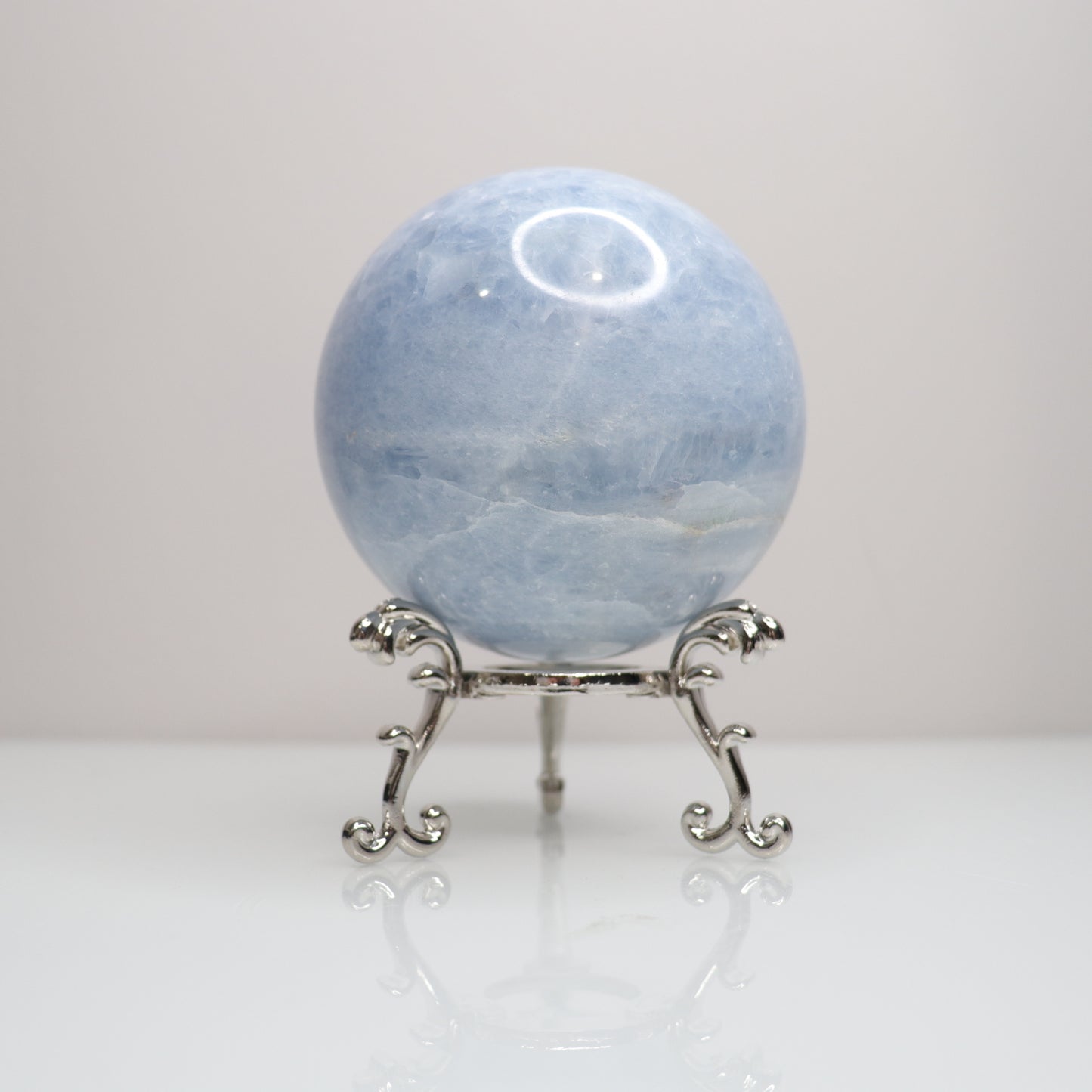 Blue Calcite Sphere