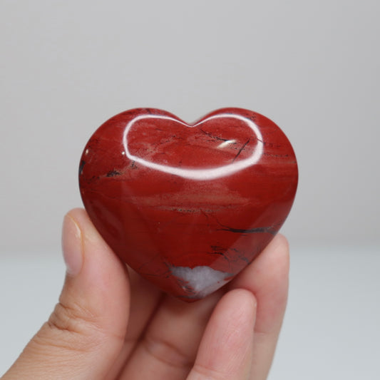 Red Jasper Heart | C
