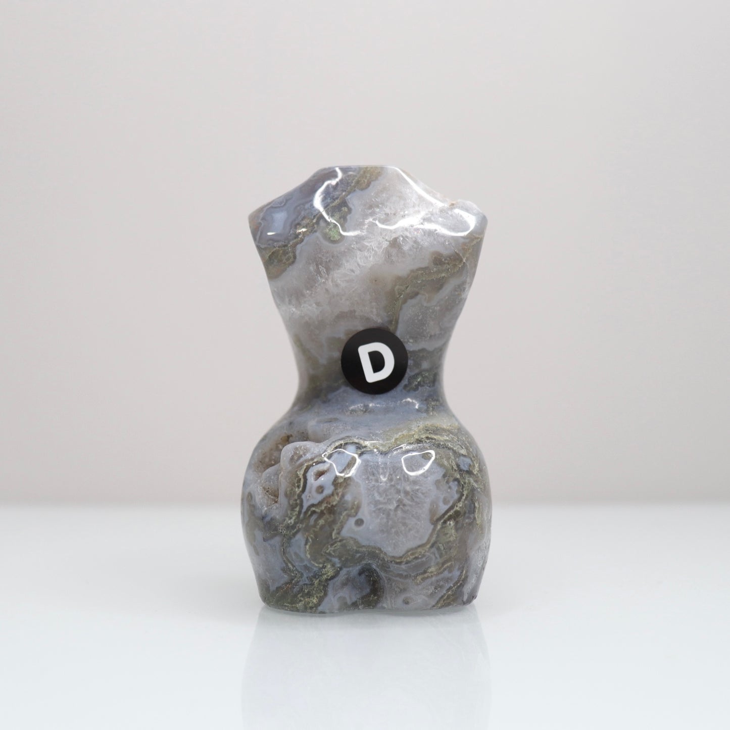 Moss Agate Goddess Body D