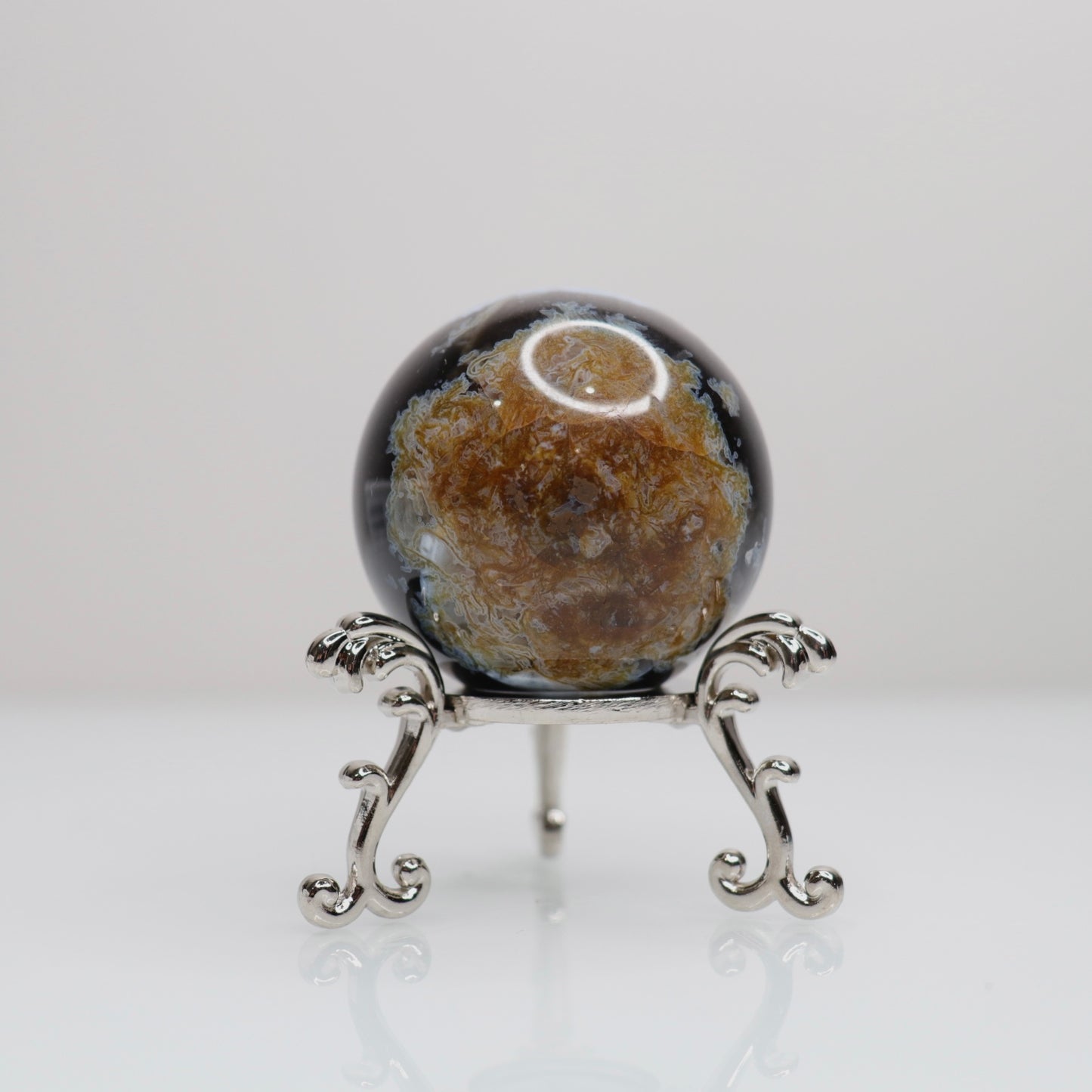 Blue Opal Sphere 4
