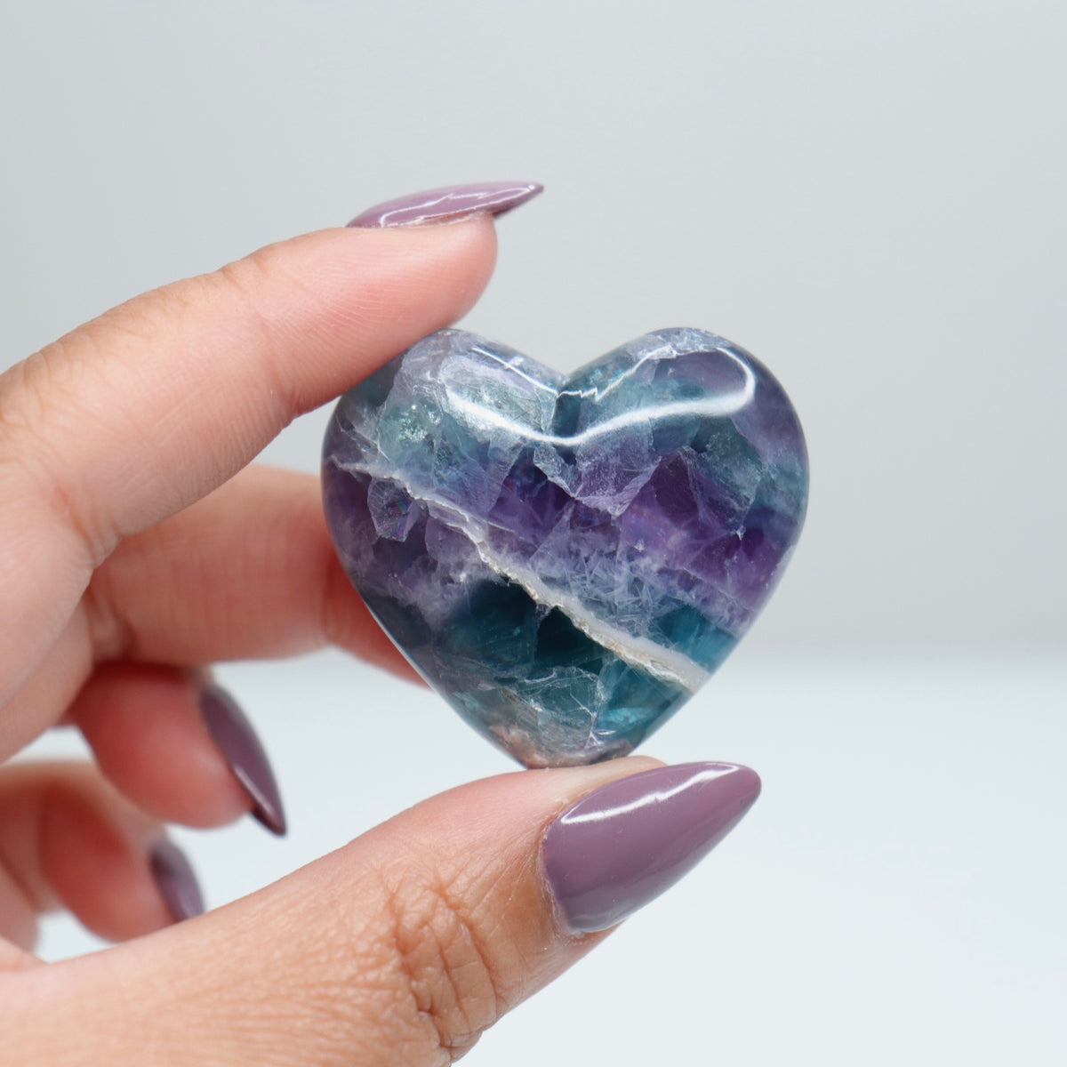 Durango Fluorite Heart 1