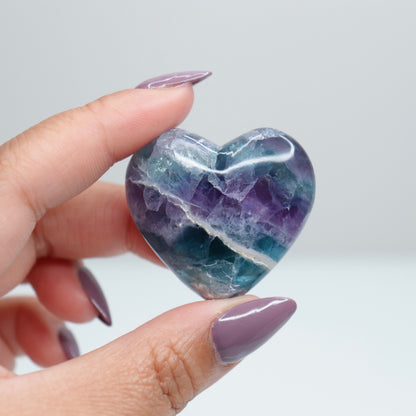 Durango Fluorite Heart 1