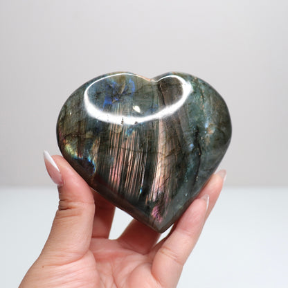 Labradorite Heart | 2