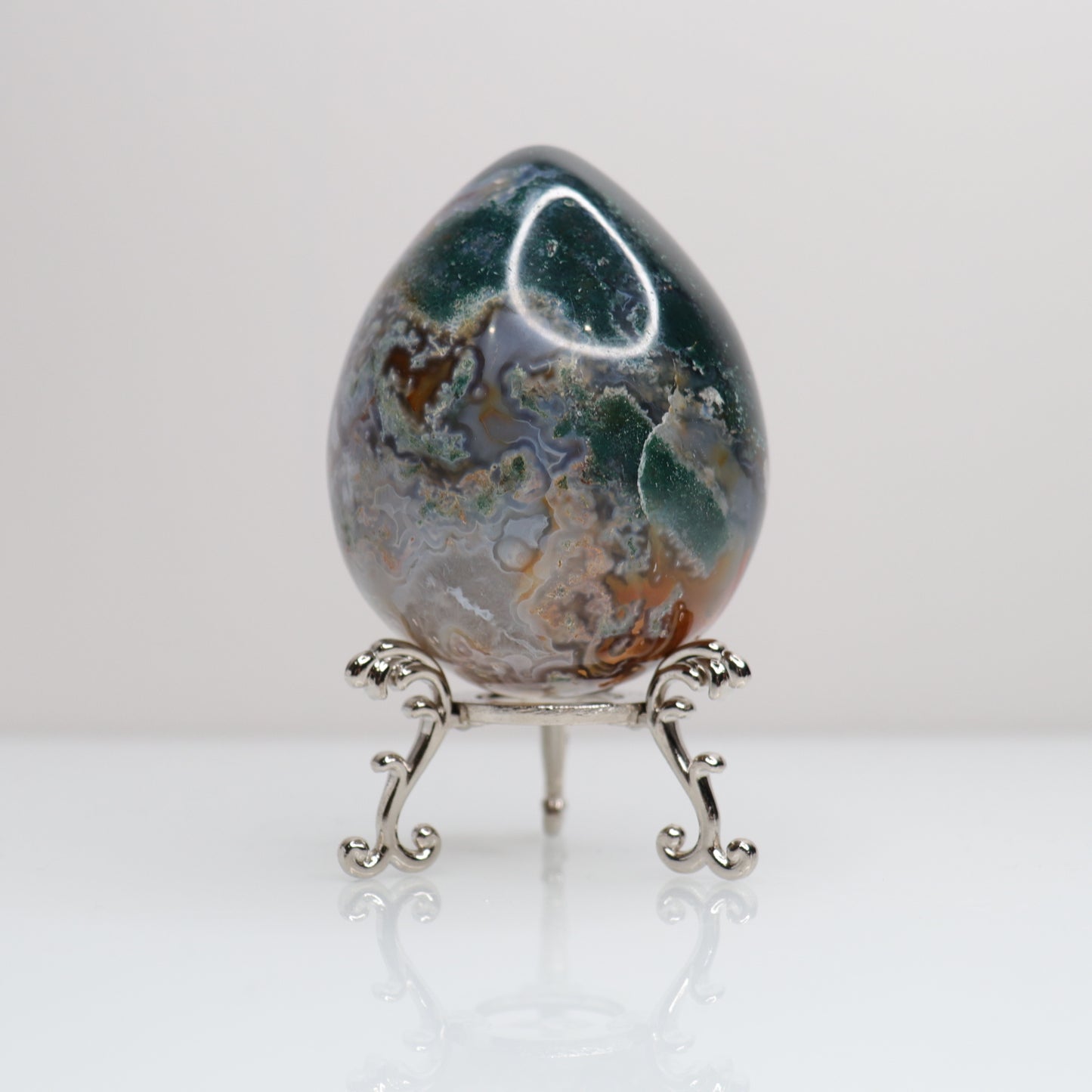 Moss Agate Egg | 27
